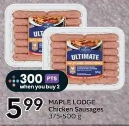 Sobeys Maple Lodge Chicken Sausages offer