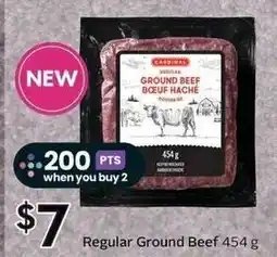 Sobeys Cardinal regular ground beef offer