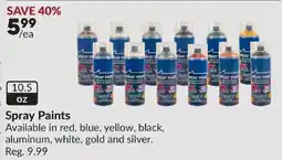 Princess Auto Spray Paints offer