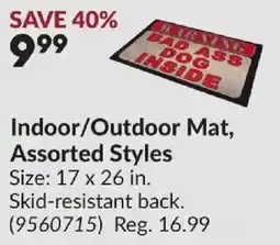Princess Auto Indoor/Outdoor Mat offer