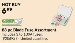 Princess Auto Grip 88 pc Blade Fuse Assortment offer