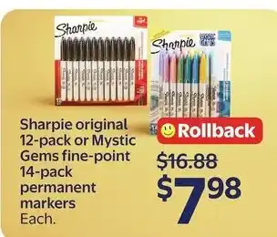 Sharpie original permanent markers