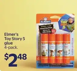 Walmart Elmer's Toy Story 5 glue offer