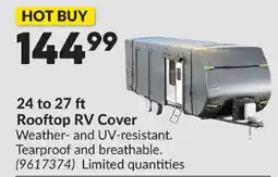 Princess Auto Rooftop RV Cover offer