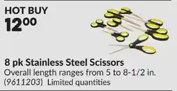 Princess Auto Stainless Steel Scissors offer