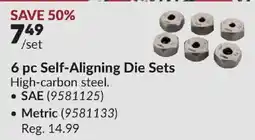 Princess Auto 6 pc Self-Aligning Die Sets offer