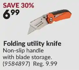 Princess Auto Folding utility knife offer