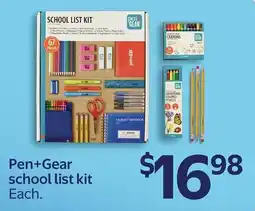 Walmart Pen+Gear school list kit offer