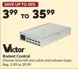 Princess Auto Victor Rodent Control offer