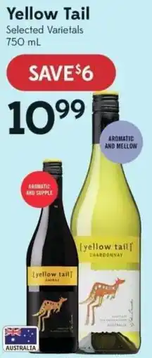 Sobeys Liquor Yellow Tail Selected Varietals offer