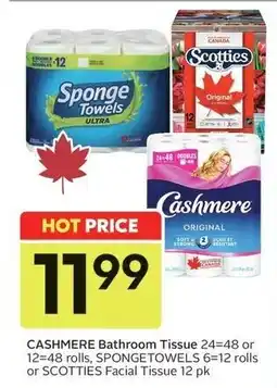 Sobeys Cashmere Bathroom Tissue offer