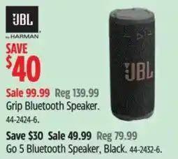 Canadian Tire Jbl grip bluetooth speaker offer