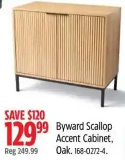 Canadian Tire Byward Scallop Accent Cabinet, Oak offer