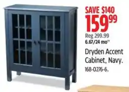 Canadian Tire Dryden Accent Cabinet, Navy offer