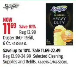 Canadian Tire Swiffer duster 360° refill offer