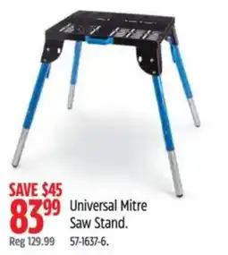 Canadian Tire Universal Mitre Saw Stand offer