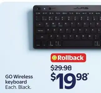 Walmart JLAB GO Wireless keyboard offer
