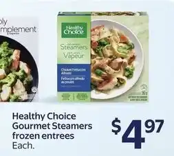 Walmart Healthy Choice Gourmet Steamers frozen entrees offer