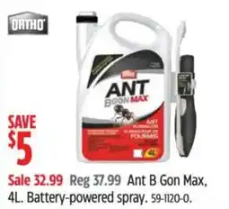Canadian Tire Ortho ant b gon max offer