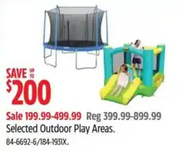Canadian Tire Selected Outdoor Play Areas offer