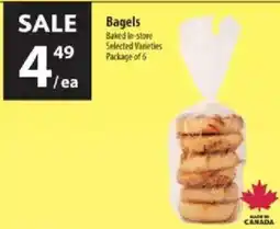 Co-op Bagels offer