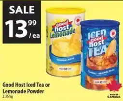Co-op Good Host Iced Tea or Lemonade Powder offer