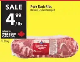 Co-op Pork Back Ribs offer