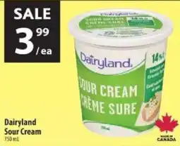 Co-op Dairyland sour cream offer