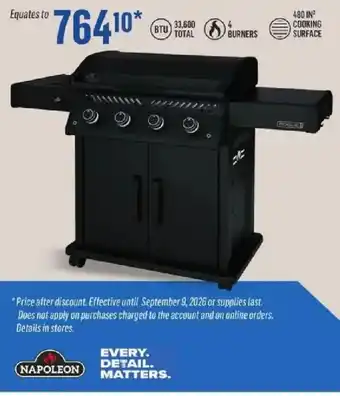 Napoleon grill