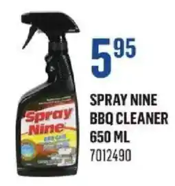 Canac Spray Nine bbq cleaner offer
