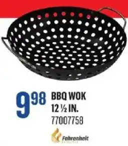 Canac Fahrenheit bbq wok offer