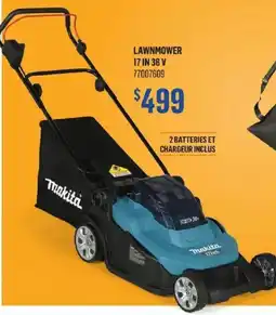 Canac Makita lawnmower 17 in 36 v offer