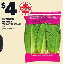 Loblaws Romaine Hearts offer