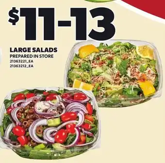 Large salads