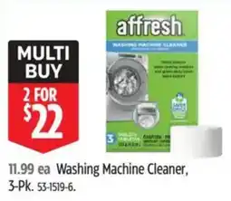 Canadian Tire affresh washing machine cleaner offer