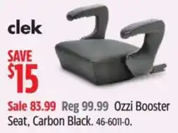 Canadian Tire Clek Ozzi Booster Seat, Carbon Black offer