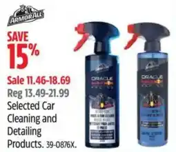 Canadian Tire Armorall selected car cleaning and detailing products offer