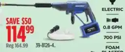 Canadian Tire Electric foam blaster offer