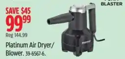 Canadian Tire Platinum Air Dryer/Blower offer