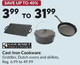 Princess Auto Gourmet Tools Utensils Cast-Iron Cookware offer