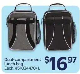 Walmart Dual-compartment lunch bag offer