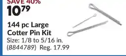 Princess Auto Large Cotter Pin Kit offer