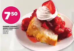 Loblaws Farmer's Market angel food cakes offer