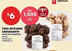 Loblaws Two-bite mini croissants offer
