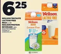 Loblaws Neilson trutaste lactose free milk offer