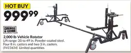 Princess Auto Grease & Gear 2,000 lb Vehicle Rotator offer