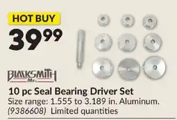 Princess Auto Blacksmith Mr. 10 pc Seal Bearing Driver Set offer