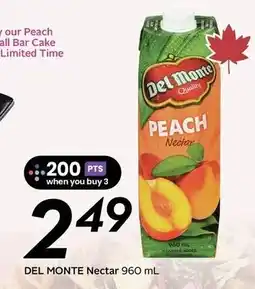 Sobeys Del Monte Nectar offer