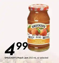 Sobeys Smucker's Peach Jam offer