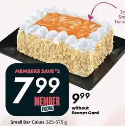 Sobeys Small Bar Cakes offer